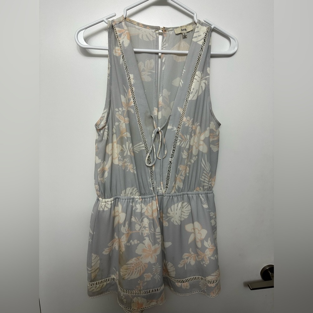 Floral print Romper